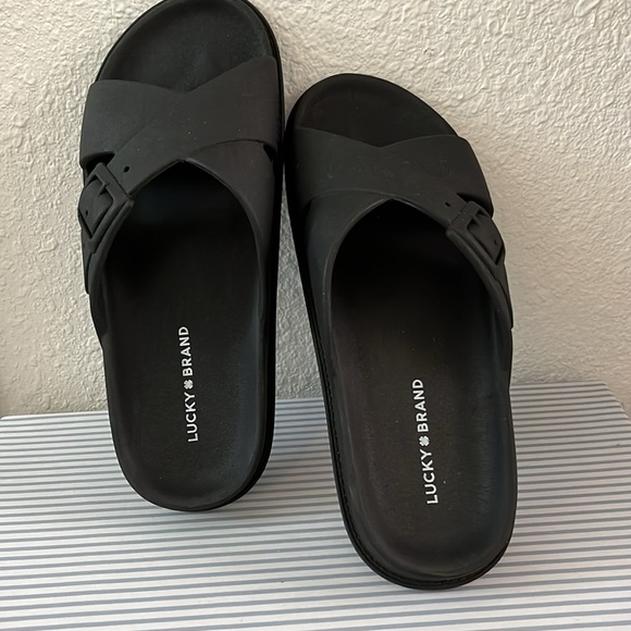 Lucky Brand rosleen slide sandal size 6 - Picture 3 of 4